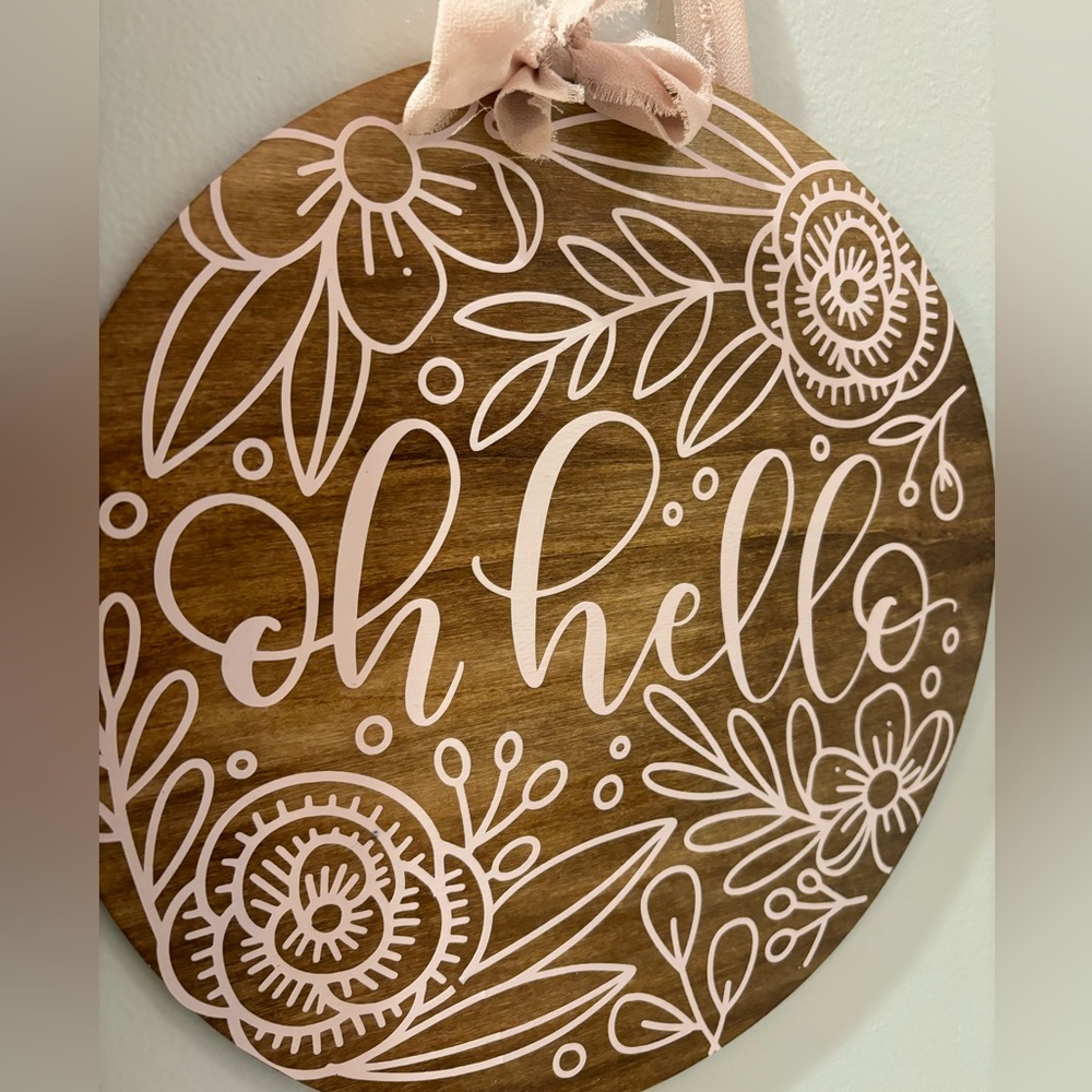 🤍Oh Hello🤍 Wall Decoration